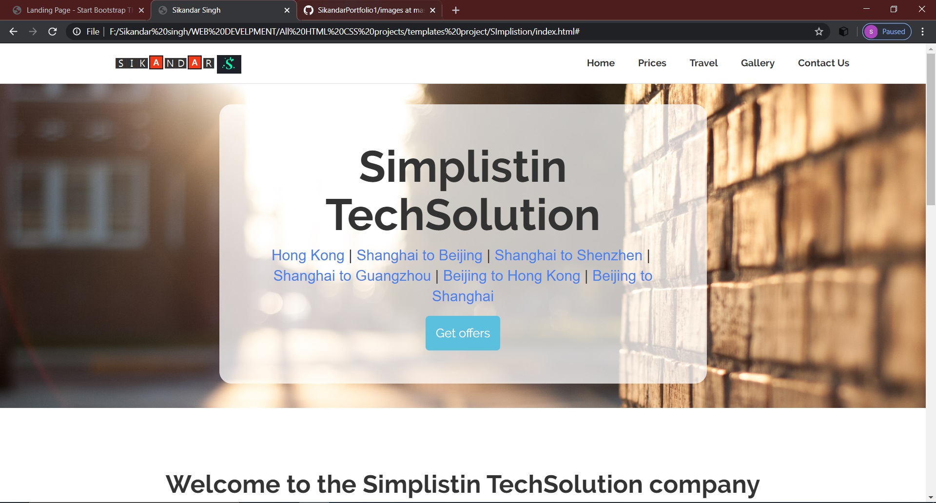 E-commerce Website